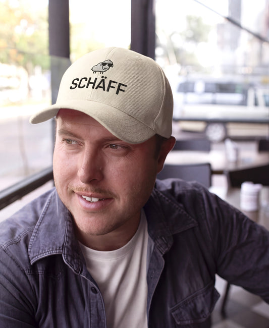 SCHÄFF – Bestickte Chef Cap in natürlichen Farben