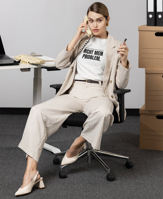 SCHÄFFIN – Nicht mein Problem – Bio T-Shirt