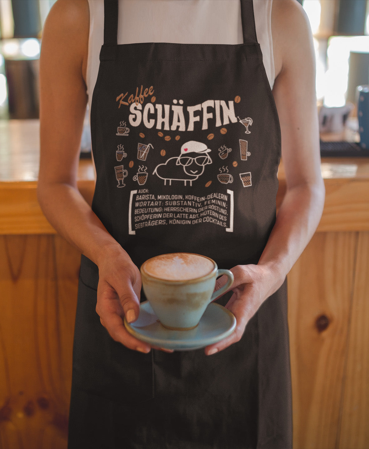 SCHÄFFIN – Kaffee Chefin Bio Schürze
