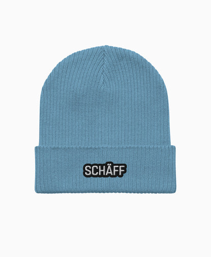 SCHÄFF Beanie – Bio-Baumwoll-Mütze
