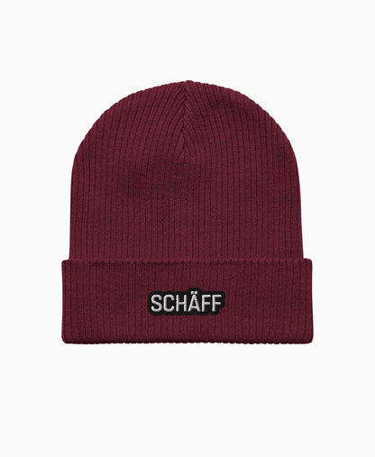 SCHÄFF Beanie – Bio-Baumwoll-Mütze