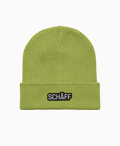 SCHÄFF Beanie – Bio-Baumwoll-Mütze