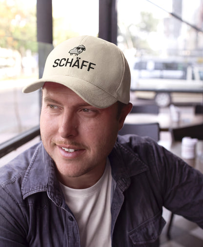 SCHÄFF – Bestickte Chef Cap in natürlichen Farben