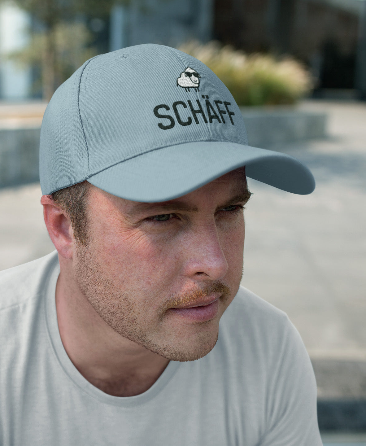 SCHÄFF – Bestickte Chef Cap in natürlichen Farben
