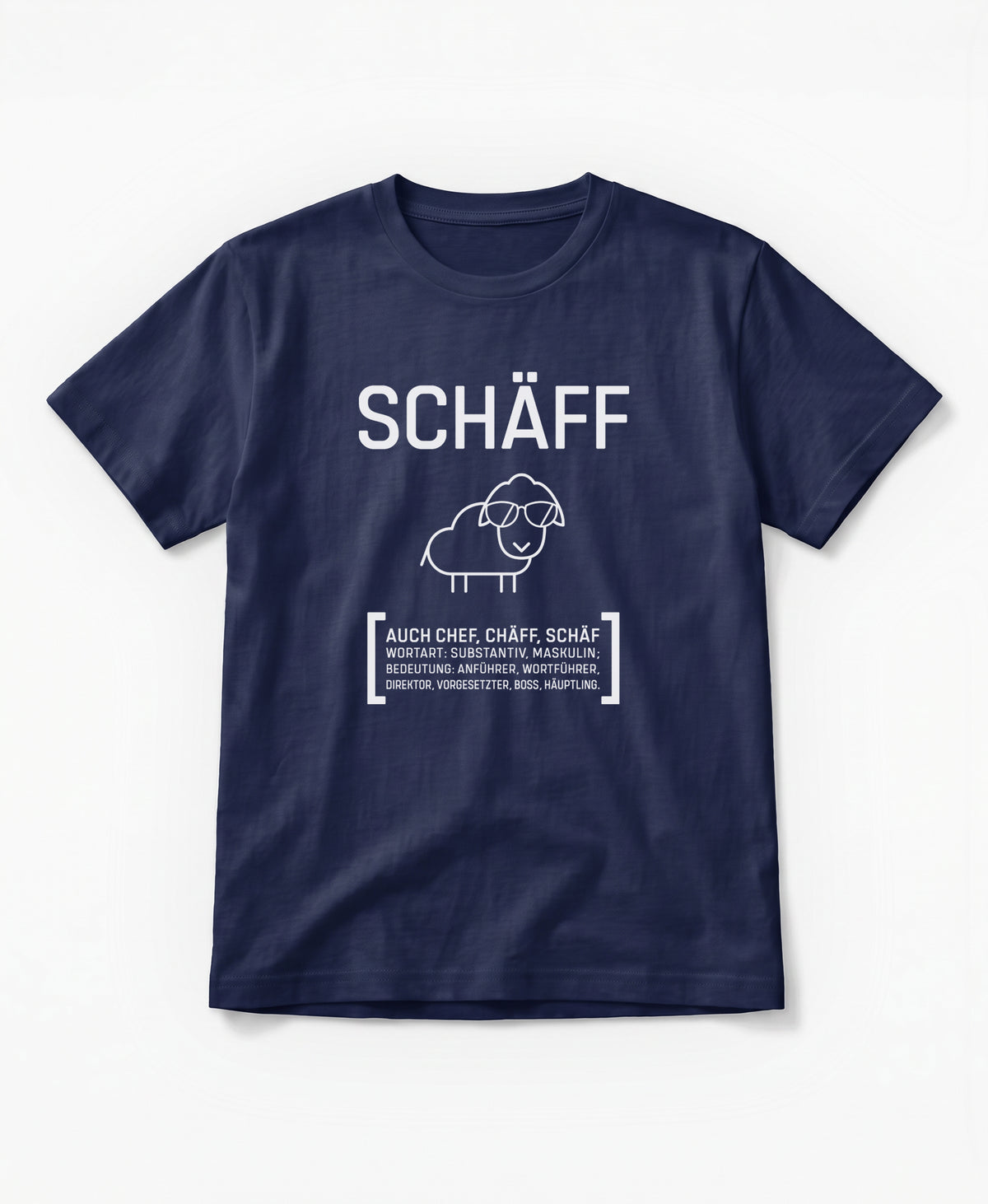 SCHÄFF – Chef T-Shirt Classic (Bio-Baumwolle)