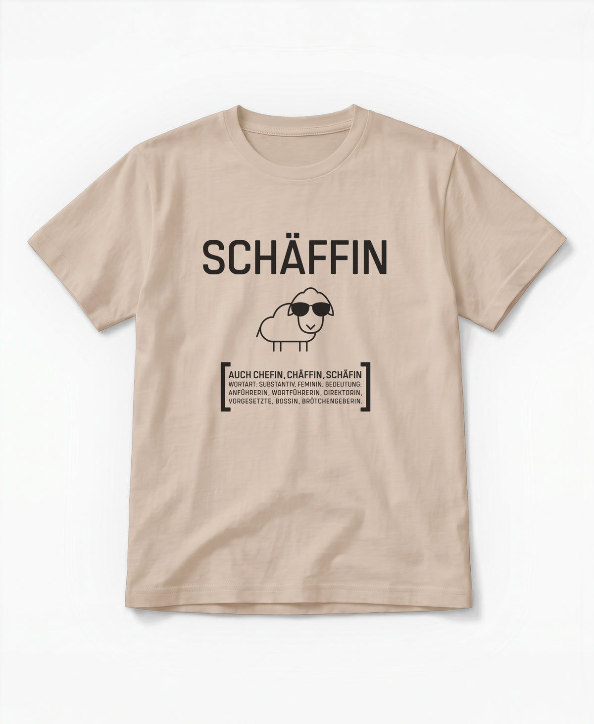 SCHÄFFIN – Chefin T-Shirt Classic (Bio-Baumwolle)