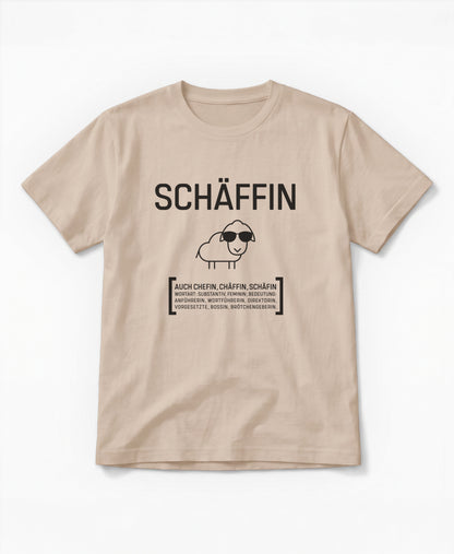 SCHÄFFIN – Chefin T-Shirt Classic (Bio-Baumwolle)