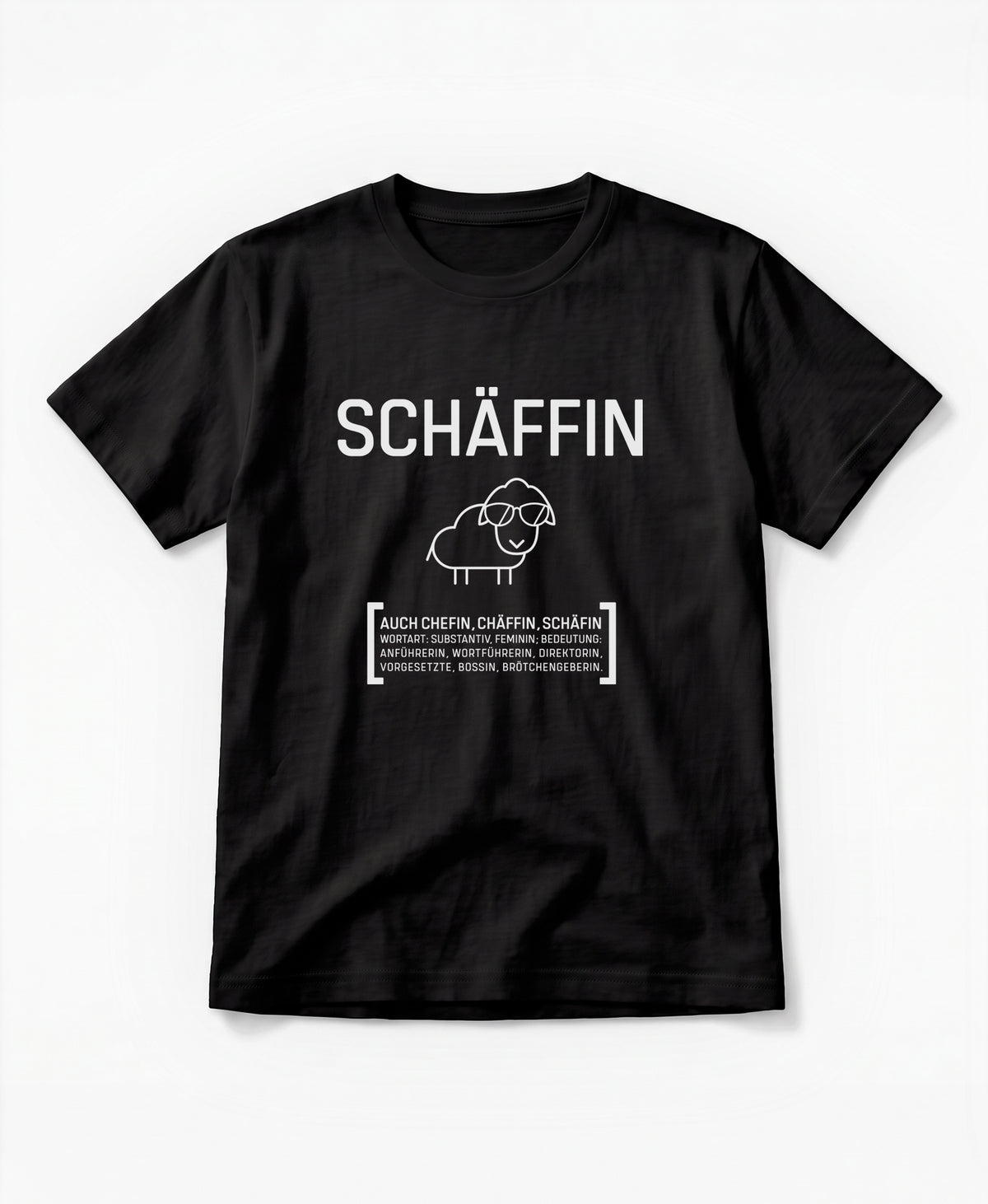 SCHÄFFIN – Chefin T-Shirt Classic (Bio-Baumwolle)