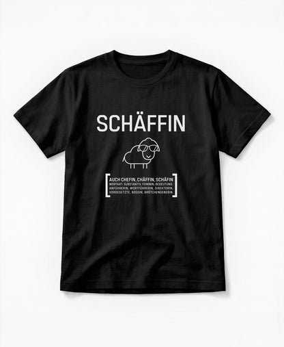 SCHÄFFIN – Chefin T-Shirt Classic (Bio-Baumwolle)