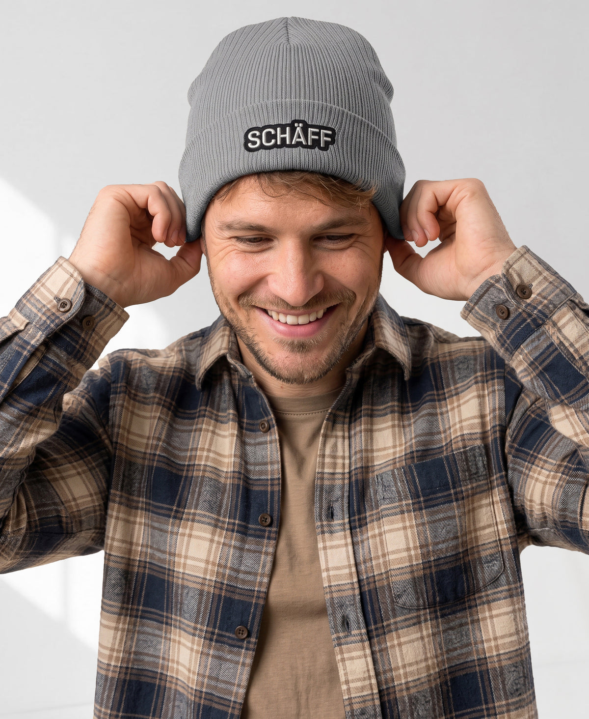SCHÄFF Beanie – Bio-Baumwoll-Mütze